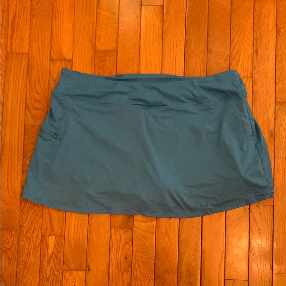 Beach House Emma Pull On Swim Skort (Blue Bliss)